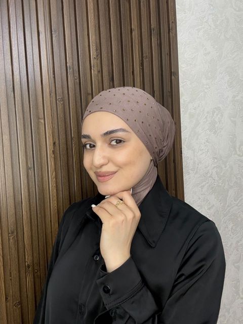 Hicab ŞFA07, açıq qəhvəyi, ölçü One size — Bakı