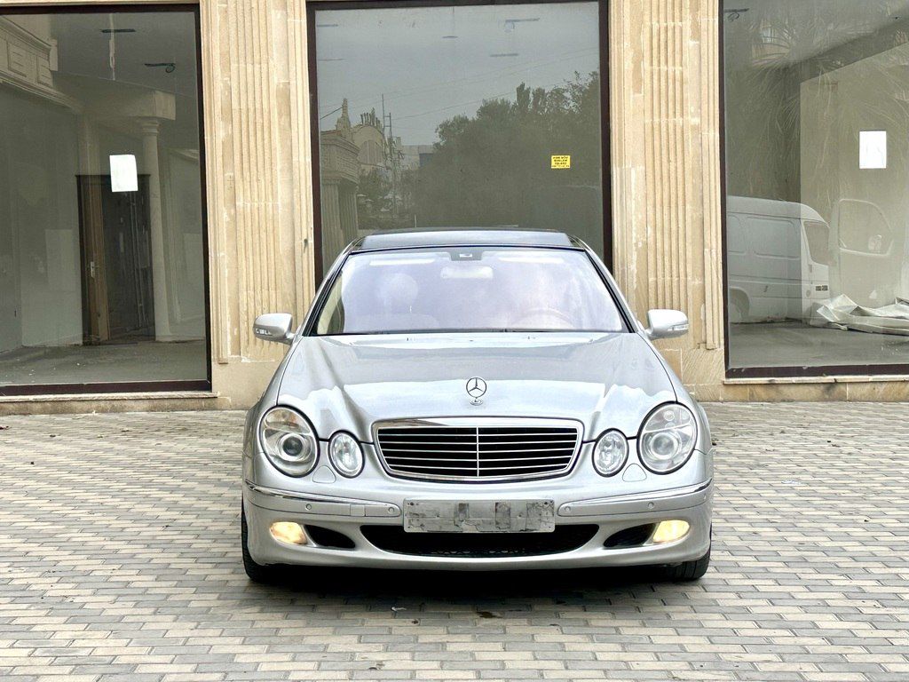 Mercedes E 240, 2.6 L, 2002 il, 318 000 km — Avtomobillər, Bakı (3)