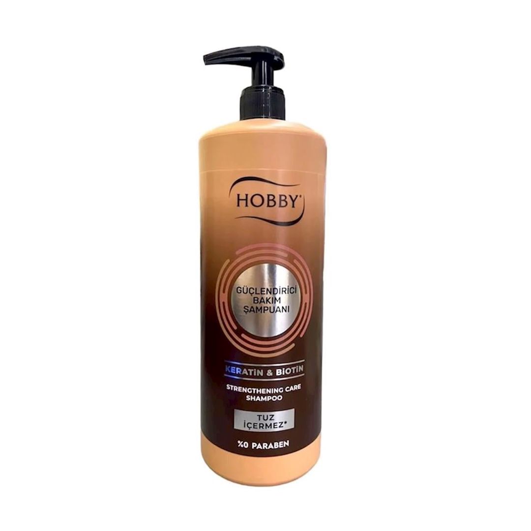 Saç üçün şampun Hobby Keratin & Biotin 1000 ml — Mallar, Bakı