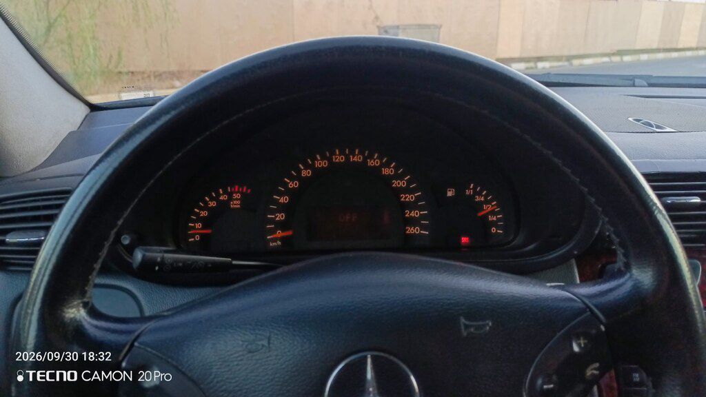 Mercedes C 240, 2.6 L, 2000 il, 492 000 km 75-BN-935 — Avtomobillər, Naxçıvan (8)
