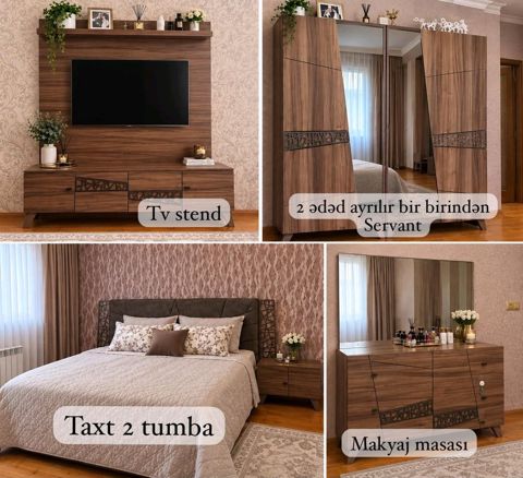 Yataq qonaq dəsti — Bakı