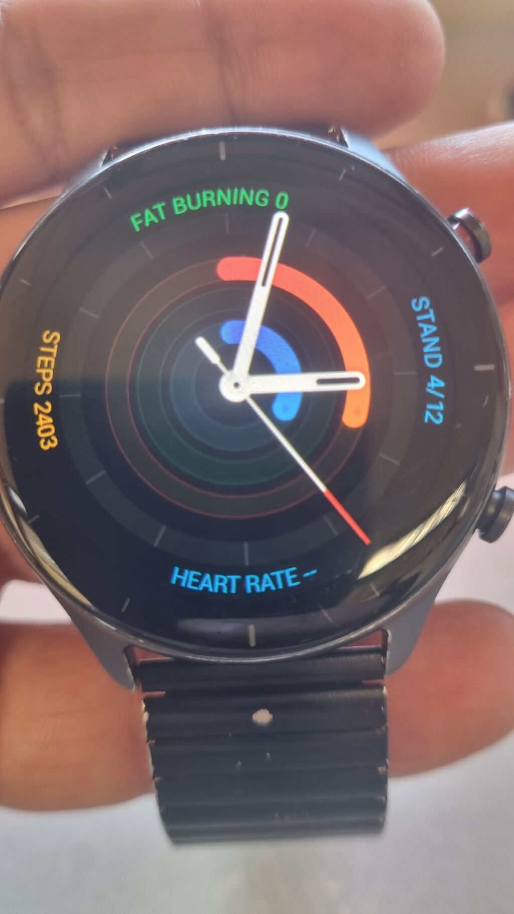 İşlənmiş, Smart saat, Amazfit, Sensor ekran, rəng - Qara — Ağıllı saatlar, Bakı (6)