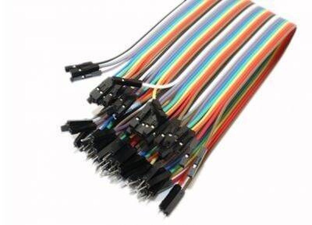 40 Pin Ayrılabilən Dişi-Erkək Jumper Kabel – 300 mm Layihələrinizdə — Kabel və naqillər, Bakı (2)