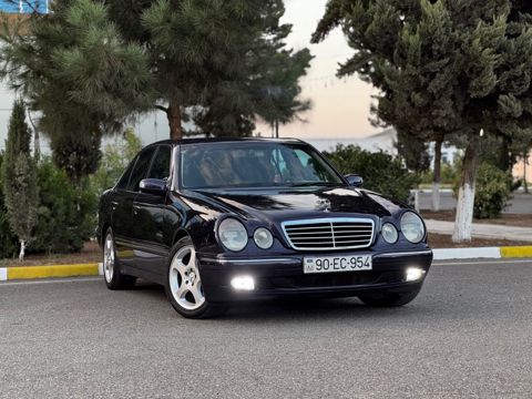 Mercedes E 240, 2.4 L, 2000 il, 368 000 km — Saatlı