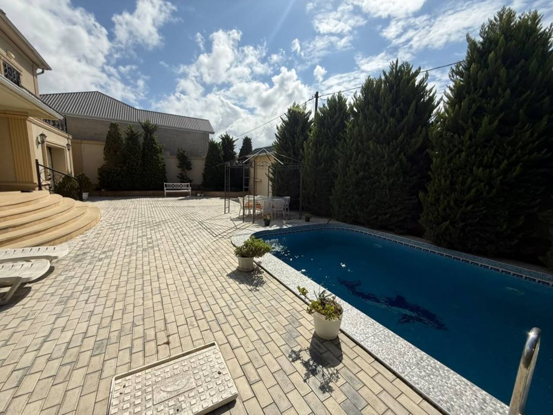Satılır 6 otaqlı həyət evi/bağ evi 450 m² — Ev, villa, Bakı (8)