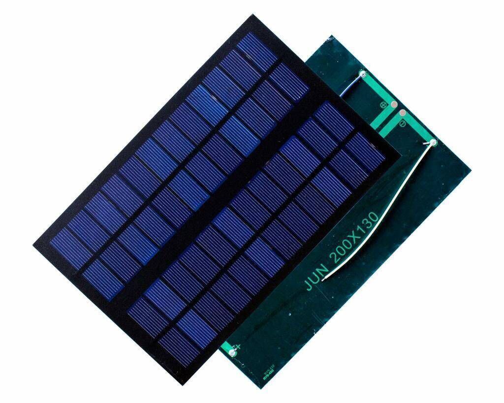12V 100mA Günəş Paneli — 200x130 mm Robotik, elektronika və digər — Günəş panelləri, Bakı (2)
