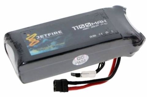 JetFire 11.1V 1100mAh 40C Li-Po 3S batareya Yüksək texnologiya ilə — Bakı