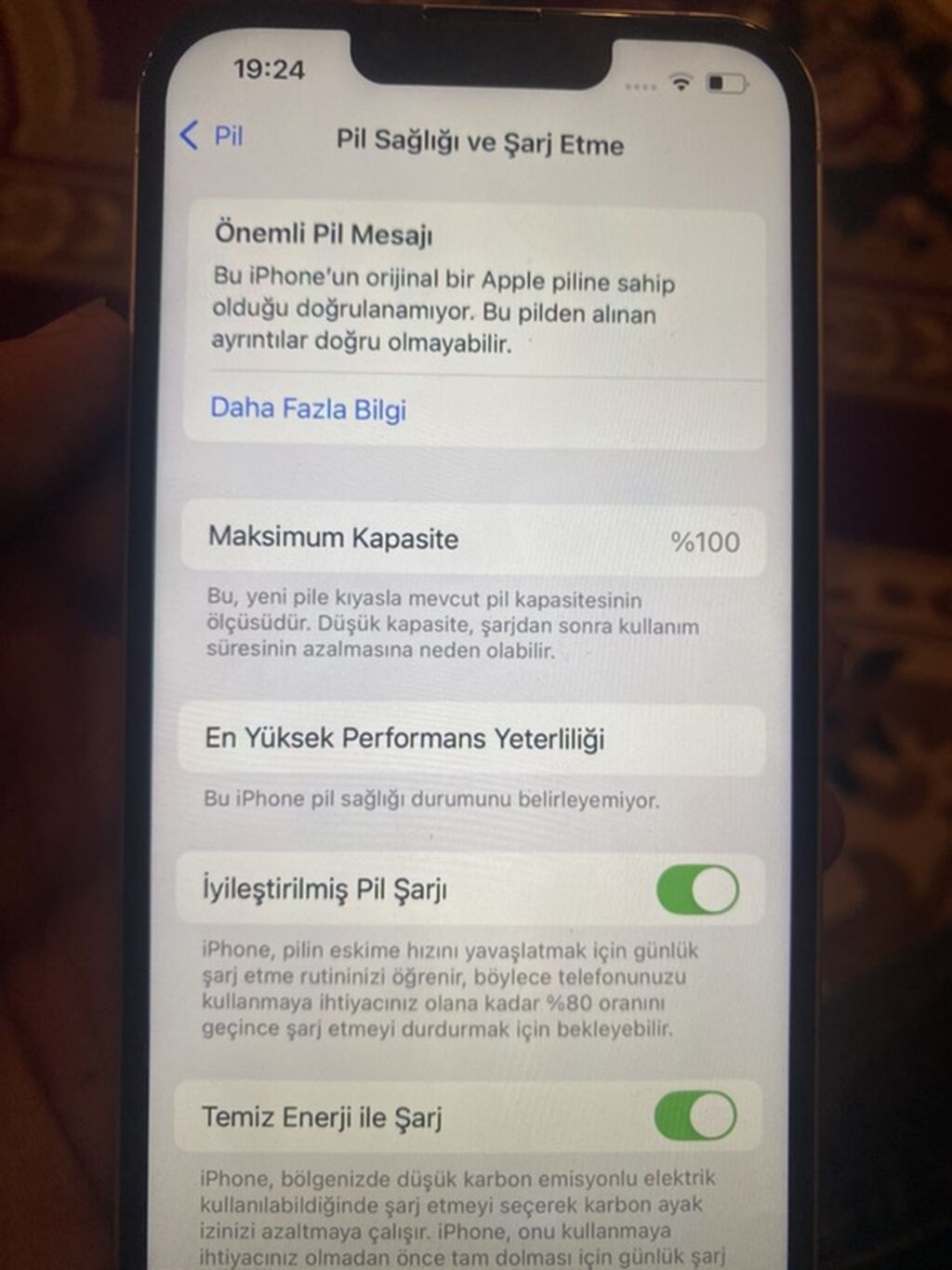 IPhone 13, 128 GB, Ağ, Face ID — Apple iPhone, Ağcabədi (6)