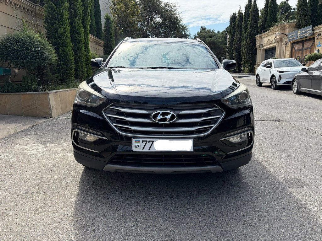 Hyundai Santa Fe, 2.0 L, 2017 il, 175 658 km — Avtomobillər, Bakı