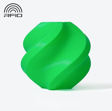 Bambu Lab PLA Basic Filament – Yaşıl, 1 kq Bambu PLA Basic ilə asan — Bakı