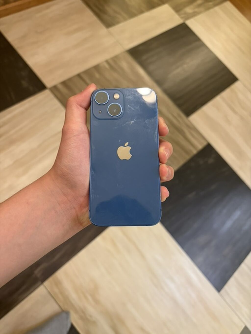 IPhone 13 mini, Mavi, Face ID — Apple iPhone, Bakı