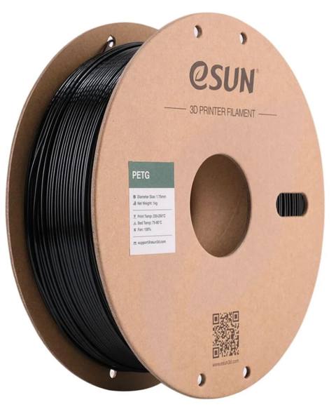 Esun Petg 1.75mm Filament – Qara, 1 kq Petg materialı nədir? - Sərt — Robotzade Azərbaycan — Electronics