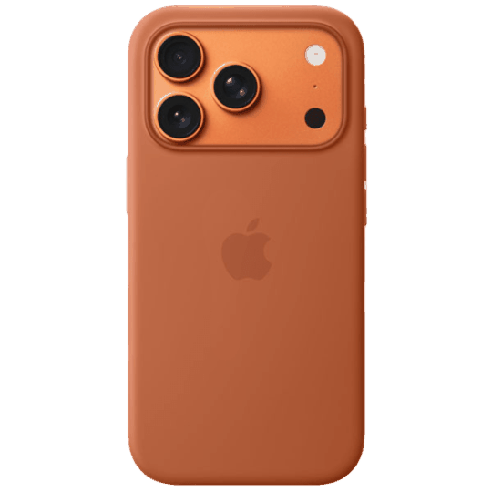 Apple iPhone 17 Pro Silicone Case with MagSafe MGFJ4ZM/A Terra Cotta — Mallar, Bakı