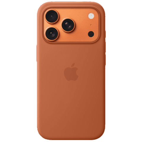 Apple iPhone 17 Pro Silicone Case with MagSafe MGFJ4ZM/A Terra Cotta — Bakı