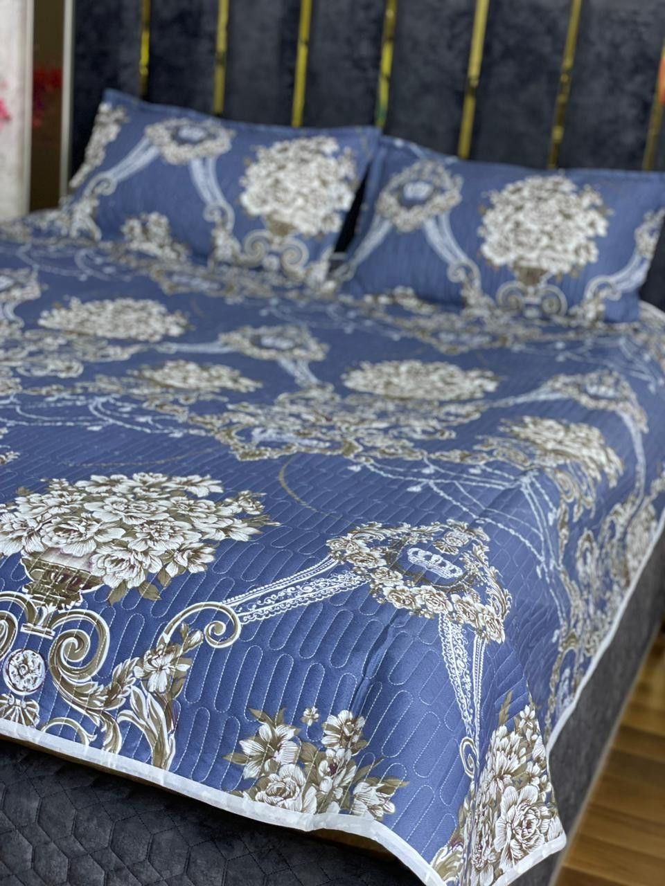 Yastıq üzlüklü dəst 7311, ikinəfərlik, örtük 220x240 sm, yastıq üzü 2 əd 50x70 sm — Mallar, Bakı (2)