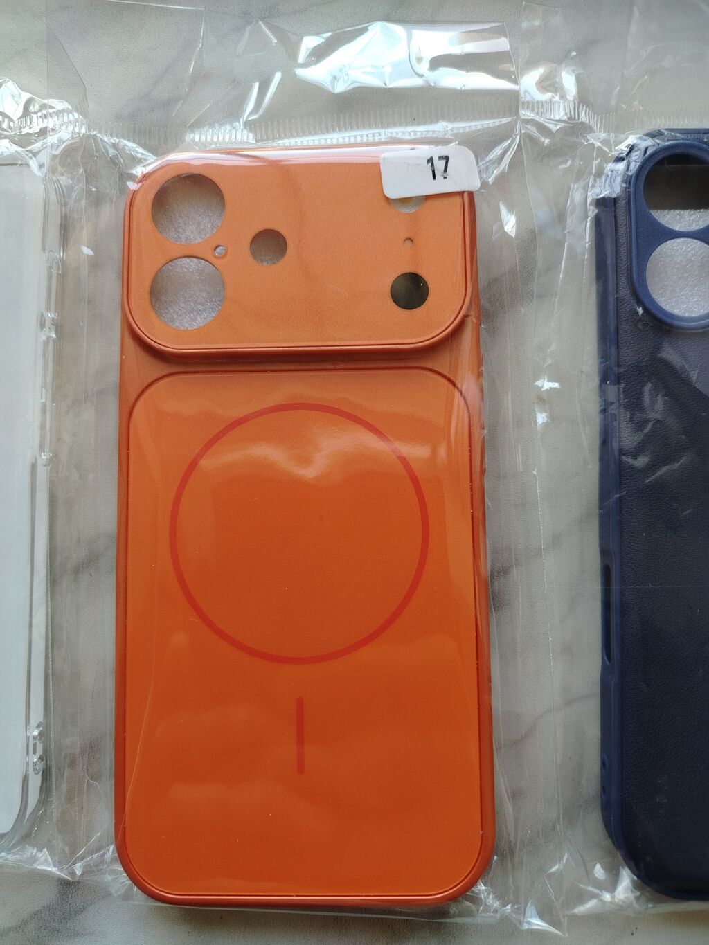 IPhone 17 (6.3") üçün müxtəlif qoruyucu üzlüklər dəsti Model — Digər, Qobu (3)