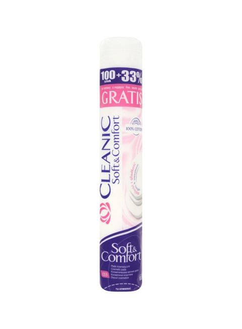 Pambıq disklər Cleanic Soft & Comfort 100 əd + 33% — Bakı