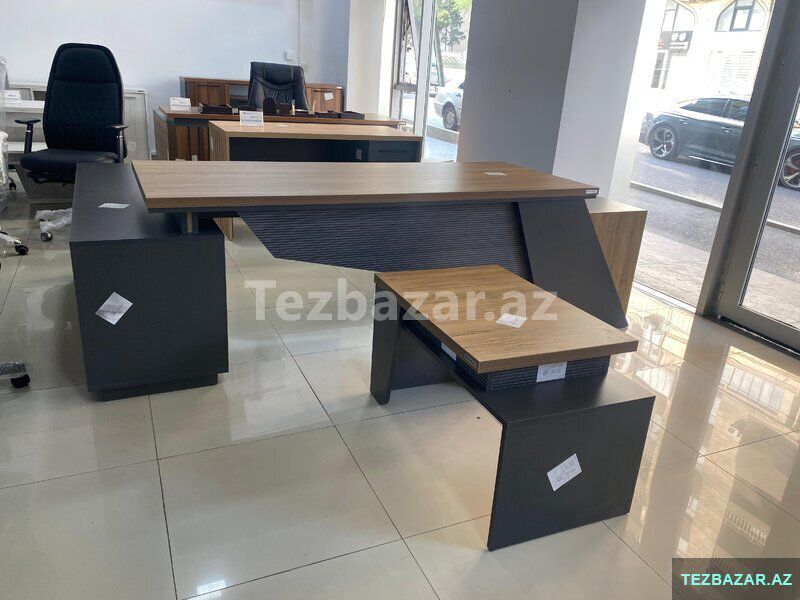 Ofis masası — Ofis mebeli, Bakı (2)