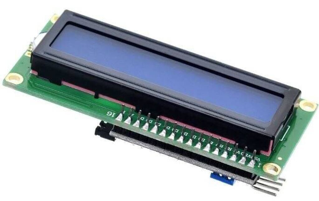 2x16 LCD Ekran – I2C lehimli mavi display Standart 16x2 (1602) LCD — Digər, Bakı