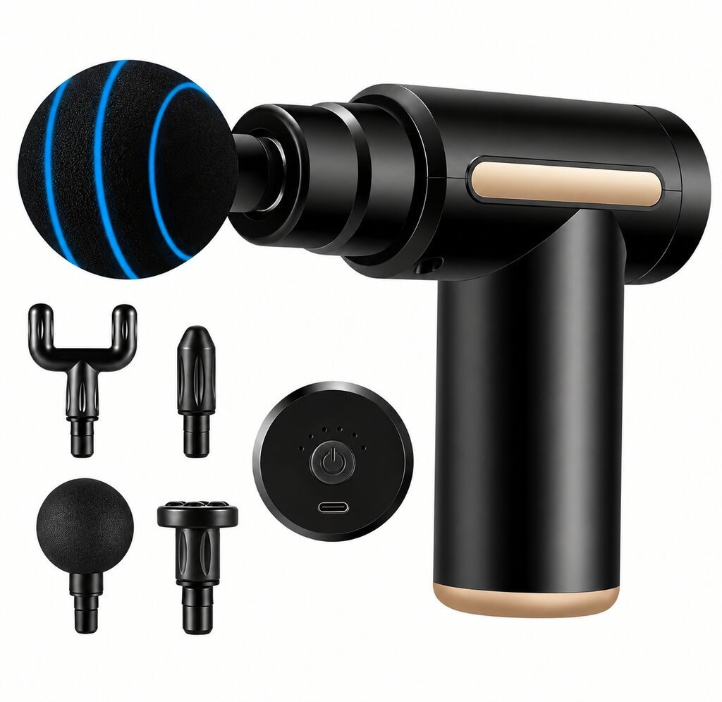 Peşəkar Masaj Aparatı (Massage Gun) – Yeni və Qutuda İdman və iş — Masaj aparatları, Bakı (2)