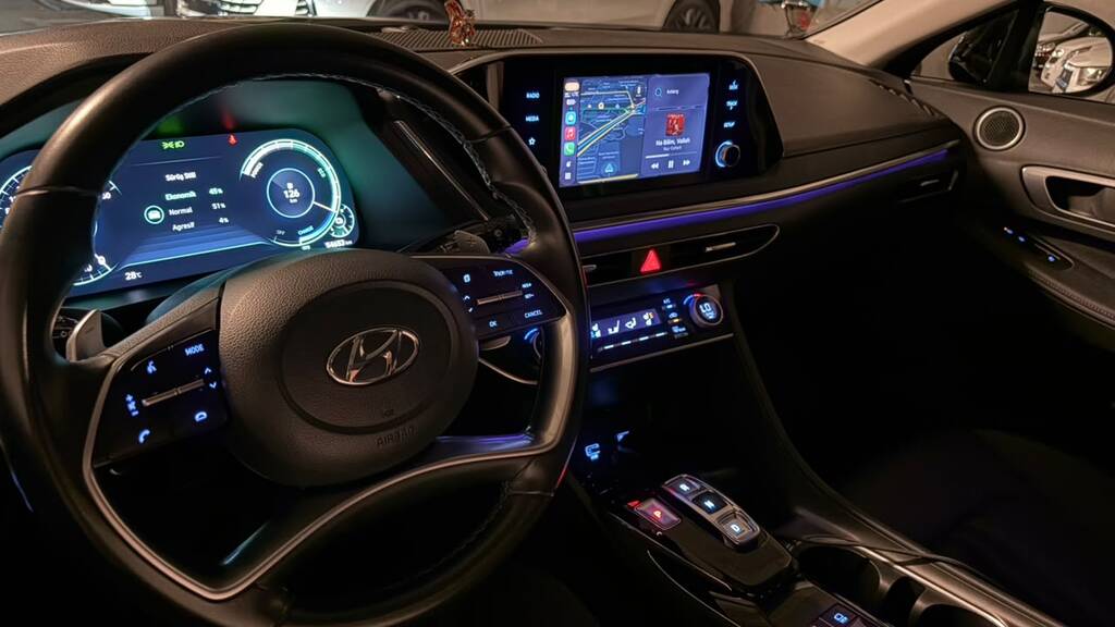 Hyundai Sonata, 2.0 L, 1.62 kWh, 2023 il, 55 000 km — Avtomobillər, Bakı (12)