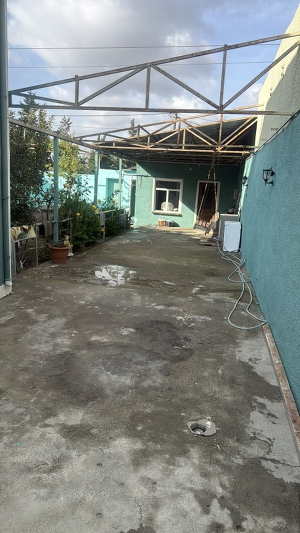 Həyət evi və geniş həyət sahəsi - Açıq həyət: Beton örtüklü geniş — Ev, villa, Bakı (8)