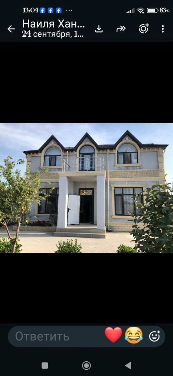 Satılır 5 otaqlı həyət evi/bağ evi 190 m² — Ev, villa, Bakı (5)