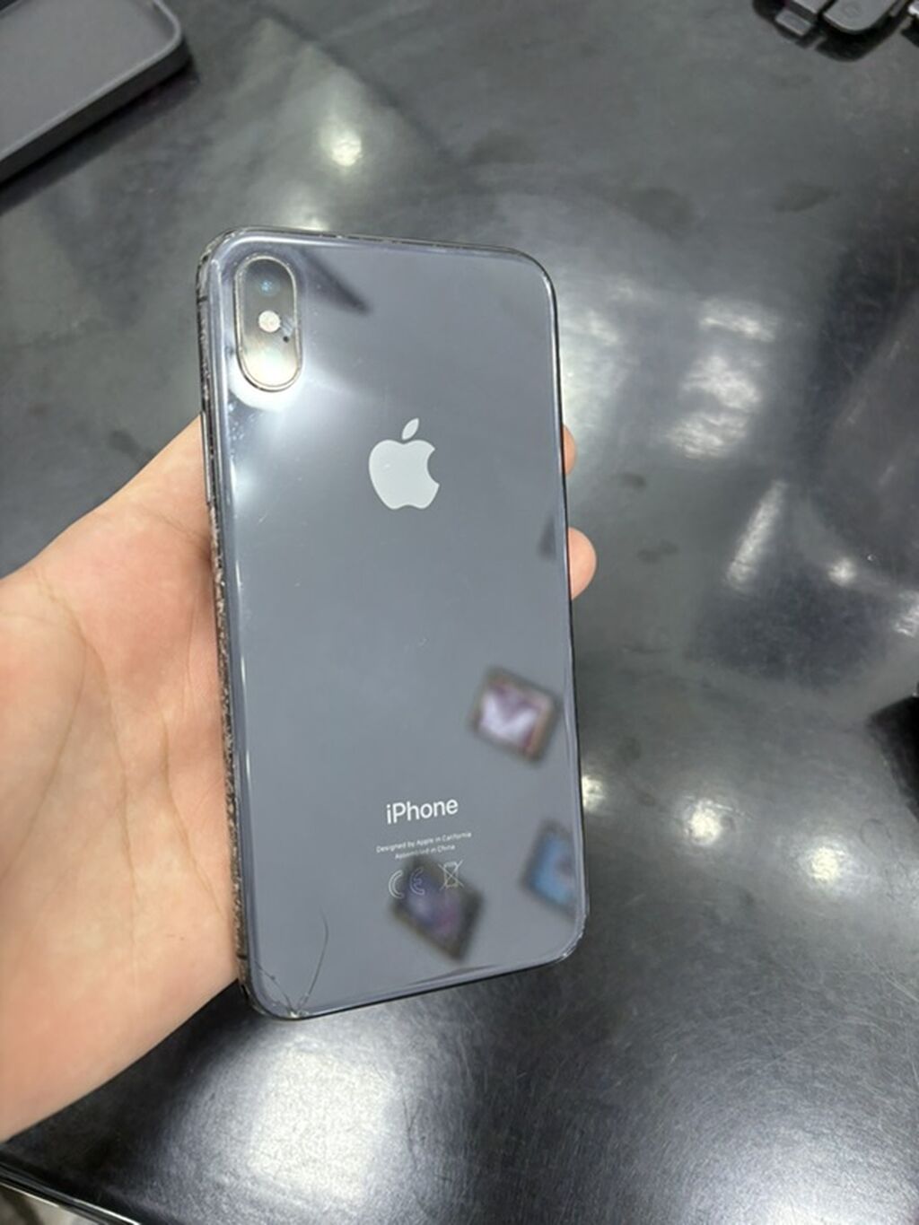 IPhone X, 64 GB, Space Gray, Simsiz şarj — Apple iPhone, Bakı (2)