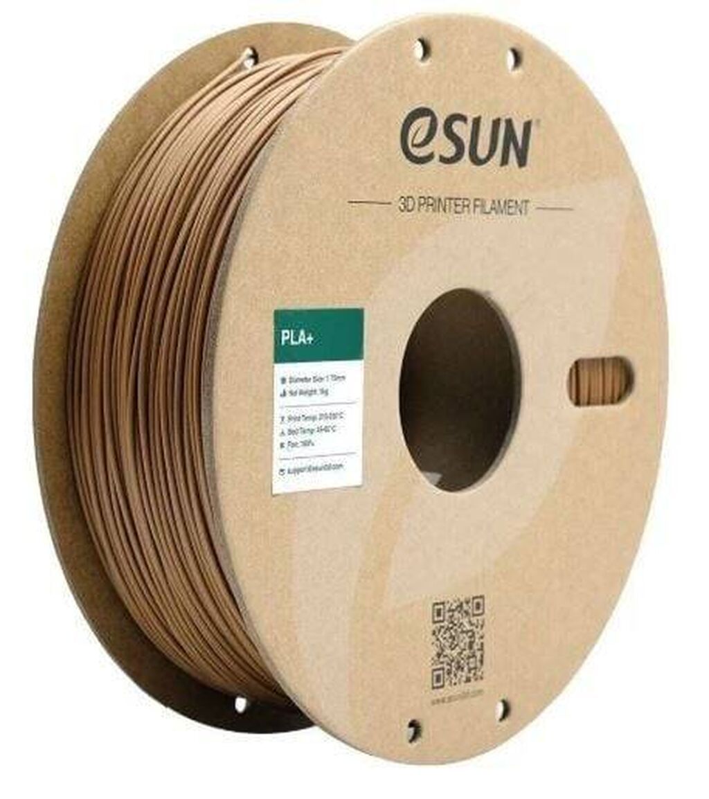 Esun PLA Plus 1.75 mm Filament – Açıq Qəhvəyi, 1 kq PLA+ – asan çap — İstehlak malları və aksesuarlar, Bakı (3)