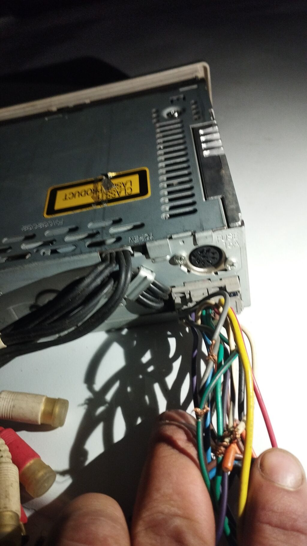 Panasonic CQ-CB531N avtomobil maqnitofonu - 1-DIN ön panel, böyük LCD — Avtomobil akustikası, Lənkəran (2)