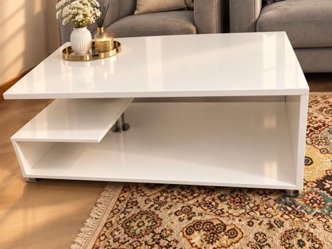 Düz masa, Açılmayan, Təkərsiz, Parlaq laminat, Zəmanətsiz — Digah