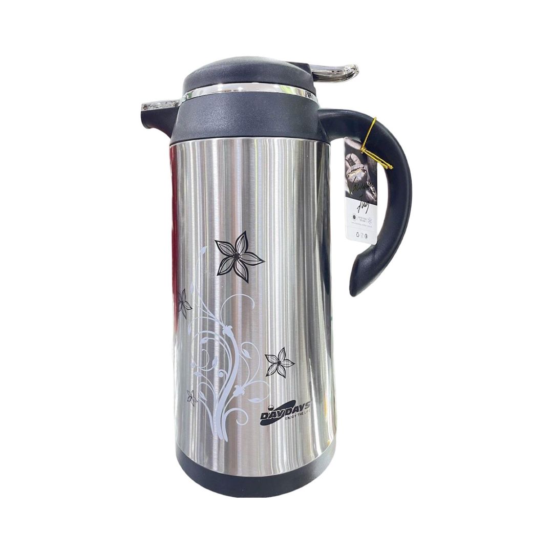 Termos ZTW-T11, şüşə/metal, boz, 1000 ml — Mallar, Bakı