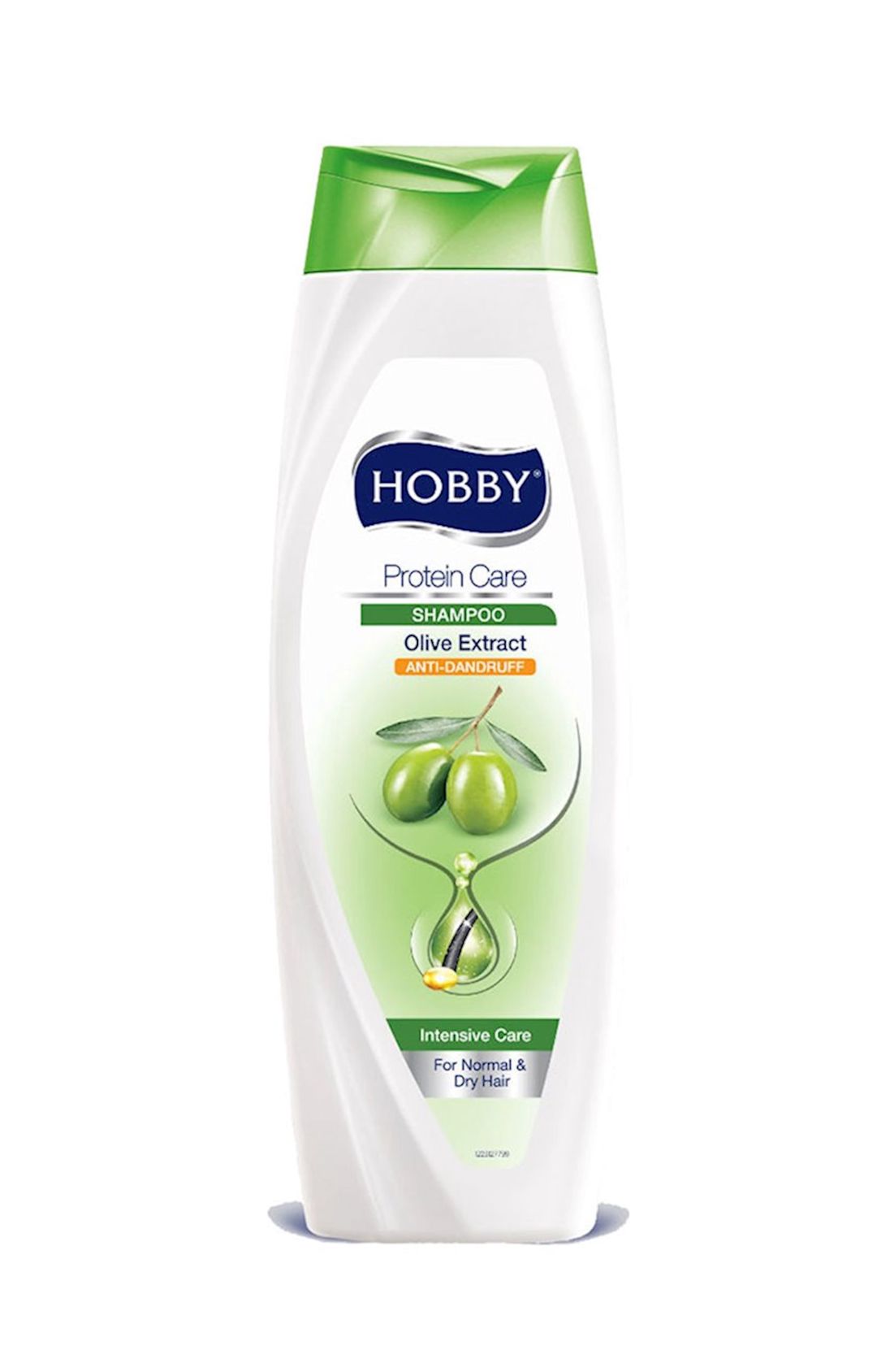 Şampun Hobby Protein Care Olive Extract, zeytun yağı ekstraktı ilə, quru və normal saçlar üçün, 600 ml — Mallar, Bakı