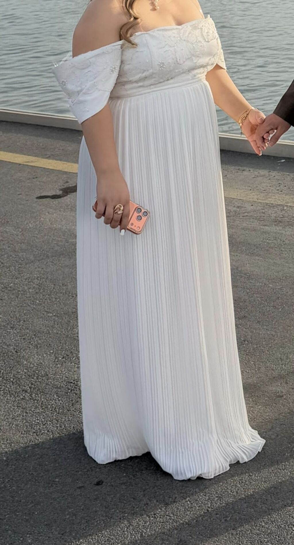 Don, gecə geyimi - Model: off-shoulder (çiyindən açıq), maxi uzunluq — Toy paltarı, Bakı (2)