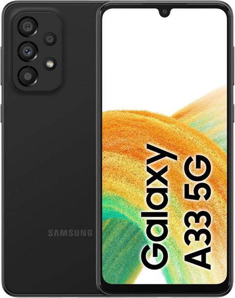 Samsung Galaxy A33 5G, 128 GB, rəng - Qara, Barmaq izi — Bakı