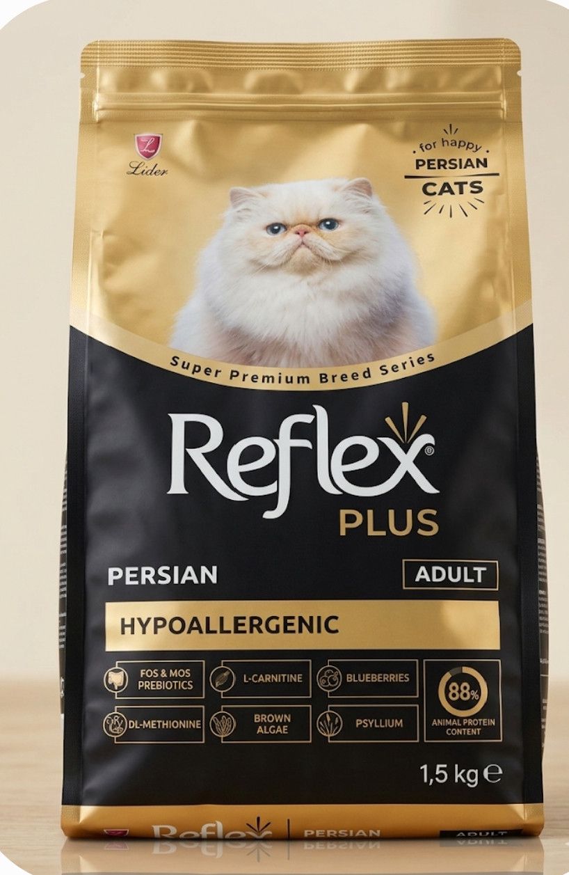 Quru yem, pişiklər üçün Refleks plus adult, 1.5 kg — Mallar, Bakı