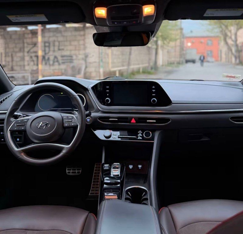Hyundai Sonata, 1.6 L, 2020 il, 87 000 km — Avtomobillər, Bakı (8)