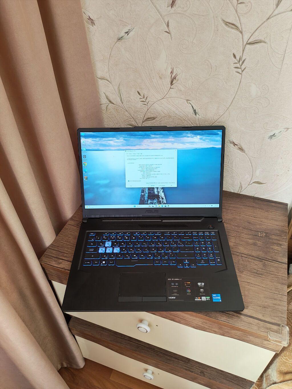 Asus Tuf Gaming F17 Intel Core i5 11400H 16GB RAM 512 GB SSD — Asus, Bakı