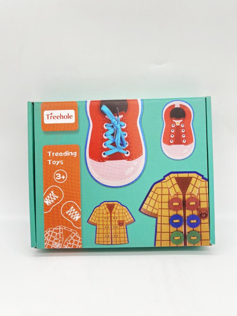 İnkişaf etdirən oyuncaq Treehole Treading Toys, taxta, 20 sm, 3+ yaş — Mallar, Bakı
