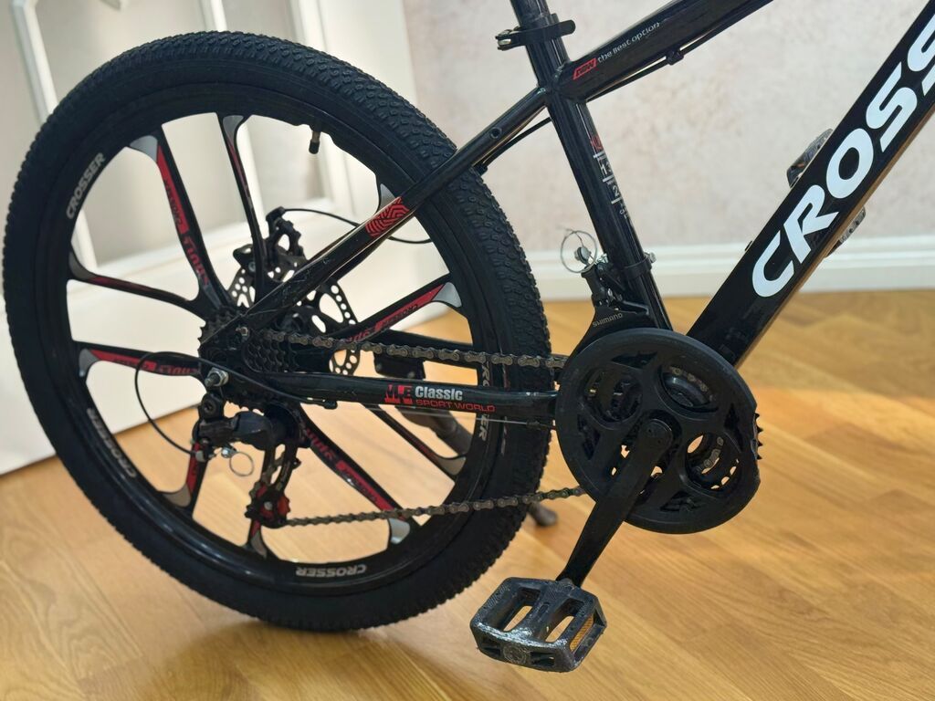 Crosser dağ velosipedi. Az surulub demek olar tezedir.24 lükdür — Dağ velosipedləri, Sumqayıt (3)