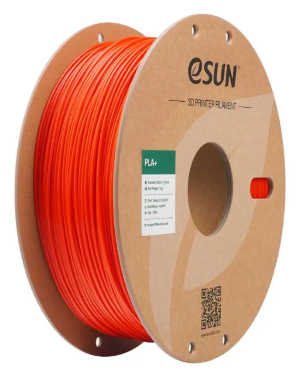 Esun PLA Plus 1.75mm Filament – RGB Qırmızı, 1 kq PLA+ ekoloji — İstehlak malları və aksesuarlar, Bakı