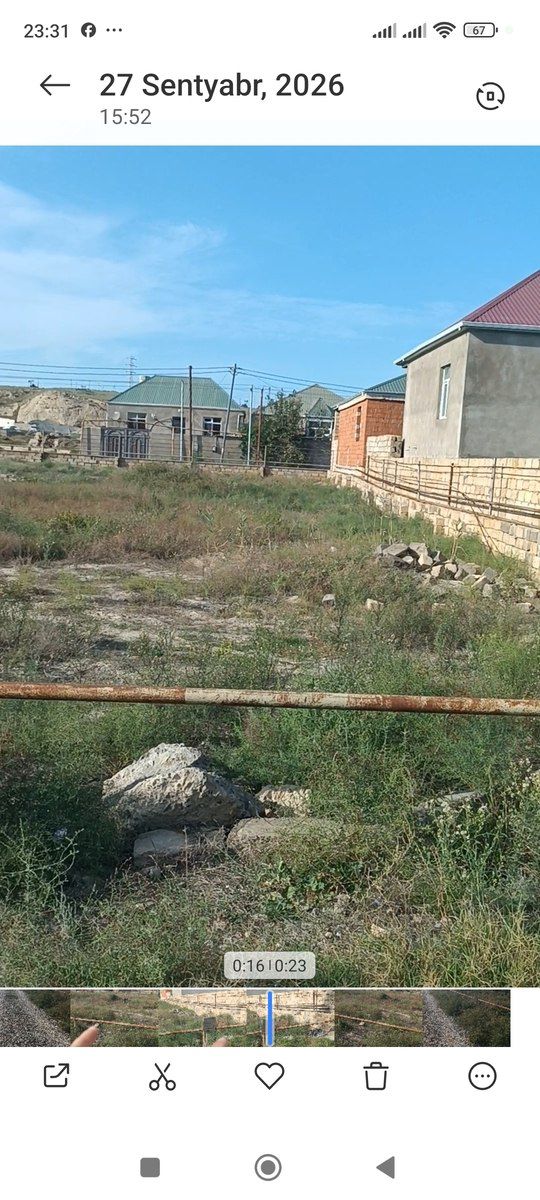 Satılır torpaq 3 sot — Torpaq, Bakı