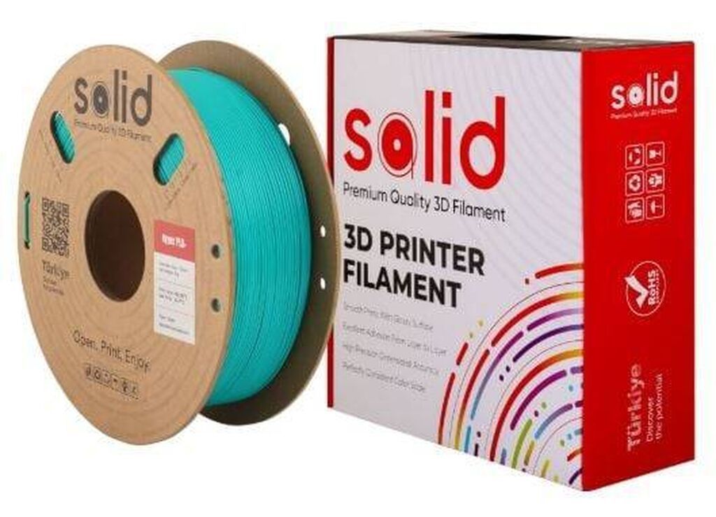 Solid Filament Hyper PLA+ Yaşıl – 1 kq Yeni nəsil, yüksək sürətdə çap — İstehlak malları və aksesuarlar, Bakı (3)