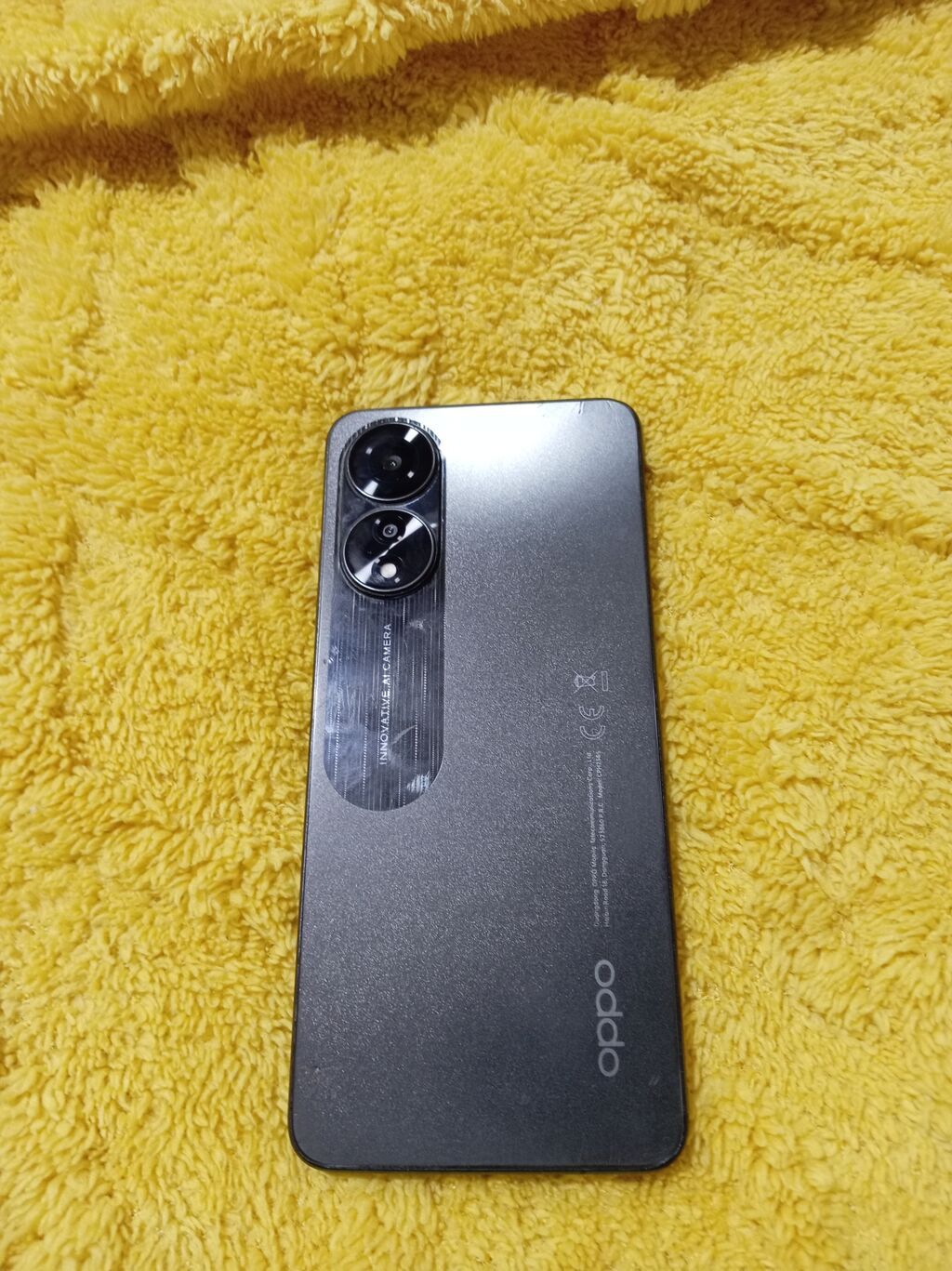 Oppo A78, 256 GB, rəng - Boz — OPPO, Qobu (2)