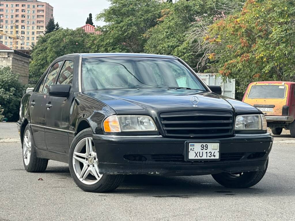 Mercedes C 280, 2.8 L, 1998 il, 637 300 km 99-XU-134 — Avtomobillər, Bakı (2)