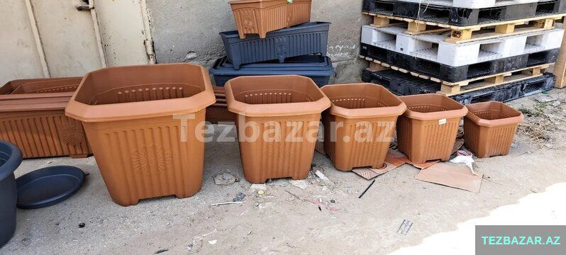 Dibcek dibcekqabikvadrat kvadrat gul qabi dibcek qabi kv — Ev malları, Bakı (3)