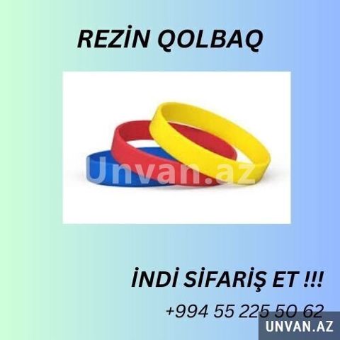 rezin qolbaq — Bakı