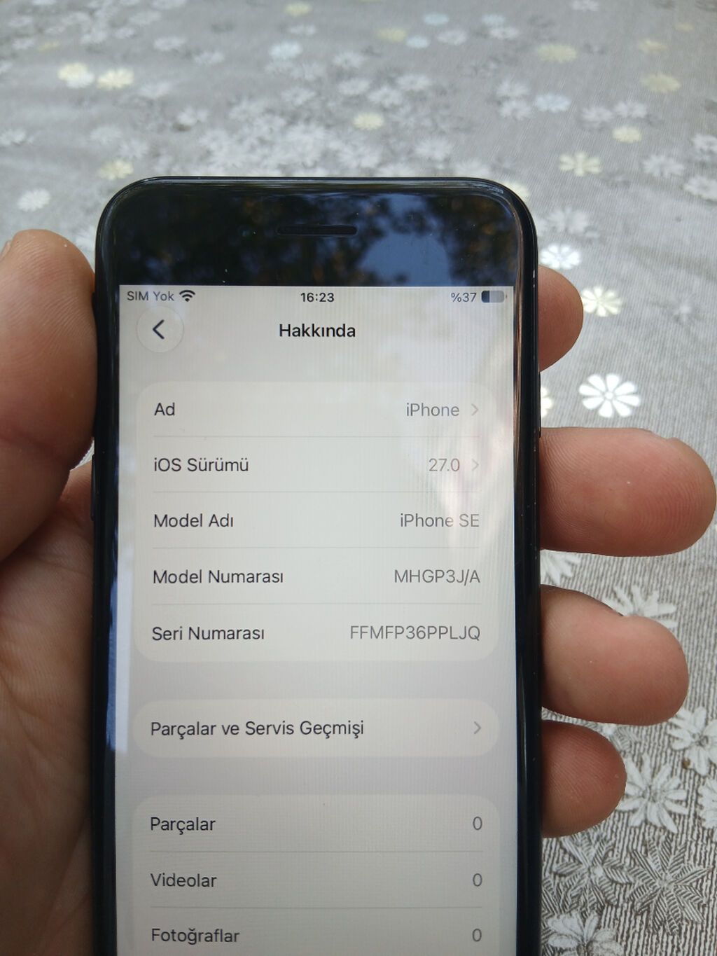 IPhone SE 2020, 64 GB, Qara, Barmaq izi — Apple iPhone, Mingəçevir (2)