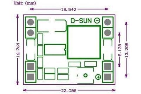 MP1584EN 3A Mini Tənzimlənəbilən Step-Down Dc-dc Regulyator Kartı — Bakı