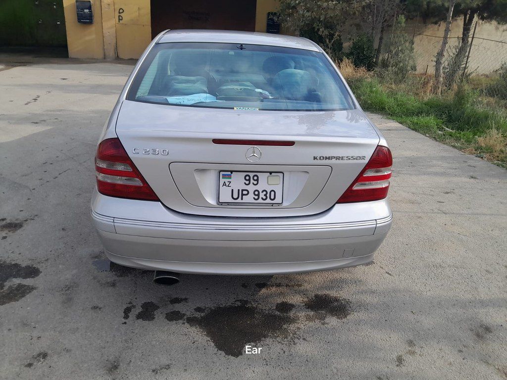 Mercedes C 230, 1.8 L, 2005 il, 190 000 km 99-UP-930 — Avtomobillər, Bakı (2)